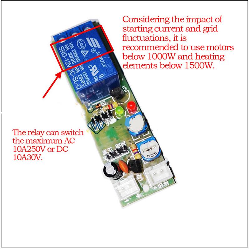 JK11 Регулируемый циклический таймер Задержка включения/выключения Переключатель Реле питания Экран Реле задержки таймера DC 5V (0 -15 Минут)