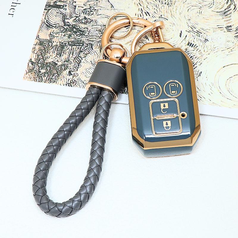 4 кнопки Автомобильный корпус-брелок Держатель для Suzuki Swift Ignis Ertiga Wagon R Monopoly Автомобильный чехол для пульта ключа Чехол Аксессуары для брелока