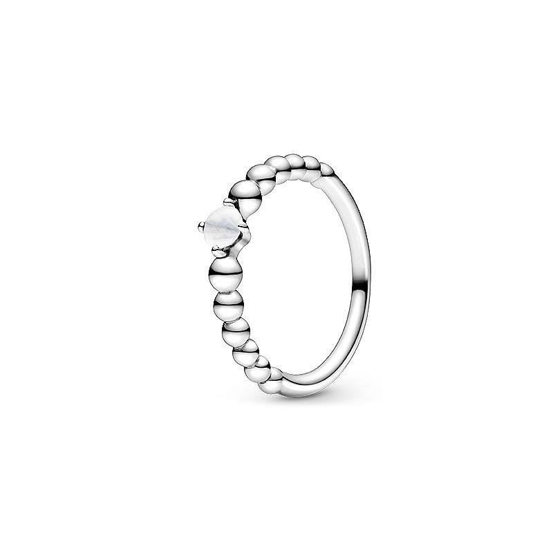 December Layered Colorful Rings Zircon DIY Minimalist Accessories Chinese Style Design