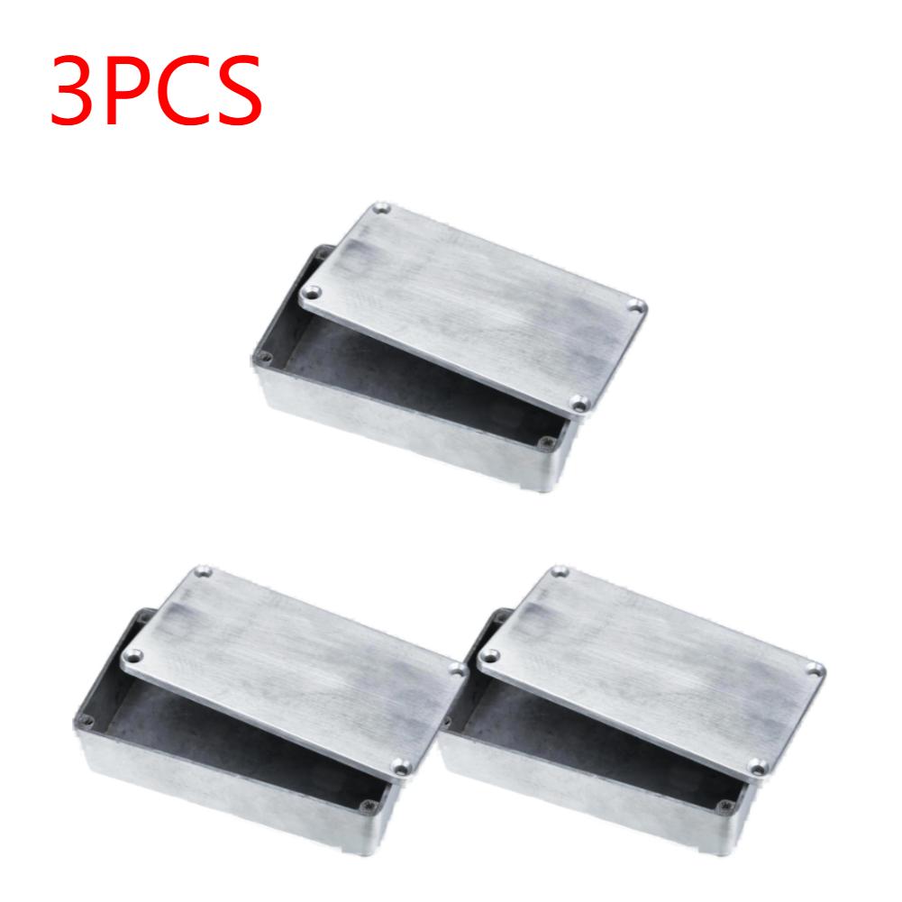 1-10pcs Guitar Effect Cases Holder with Screws 1590B Aluminum Die-cast Stomp Box Case Replacement Musical Instrument Kit