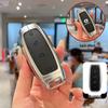 Чехол для ключа Denza D9/N7/N8: Металлическая кожаная защитная оболочка с пряжкой для мужчин и женщин
