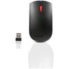 Wireless Mouse - LENOVO - ESENTIAL - Black - Ambidextrous - 1200 DPI - Compact