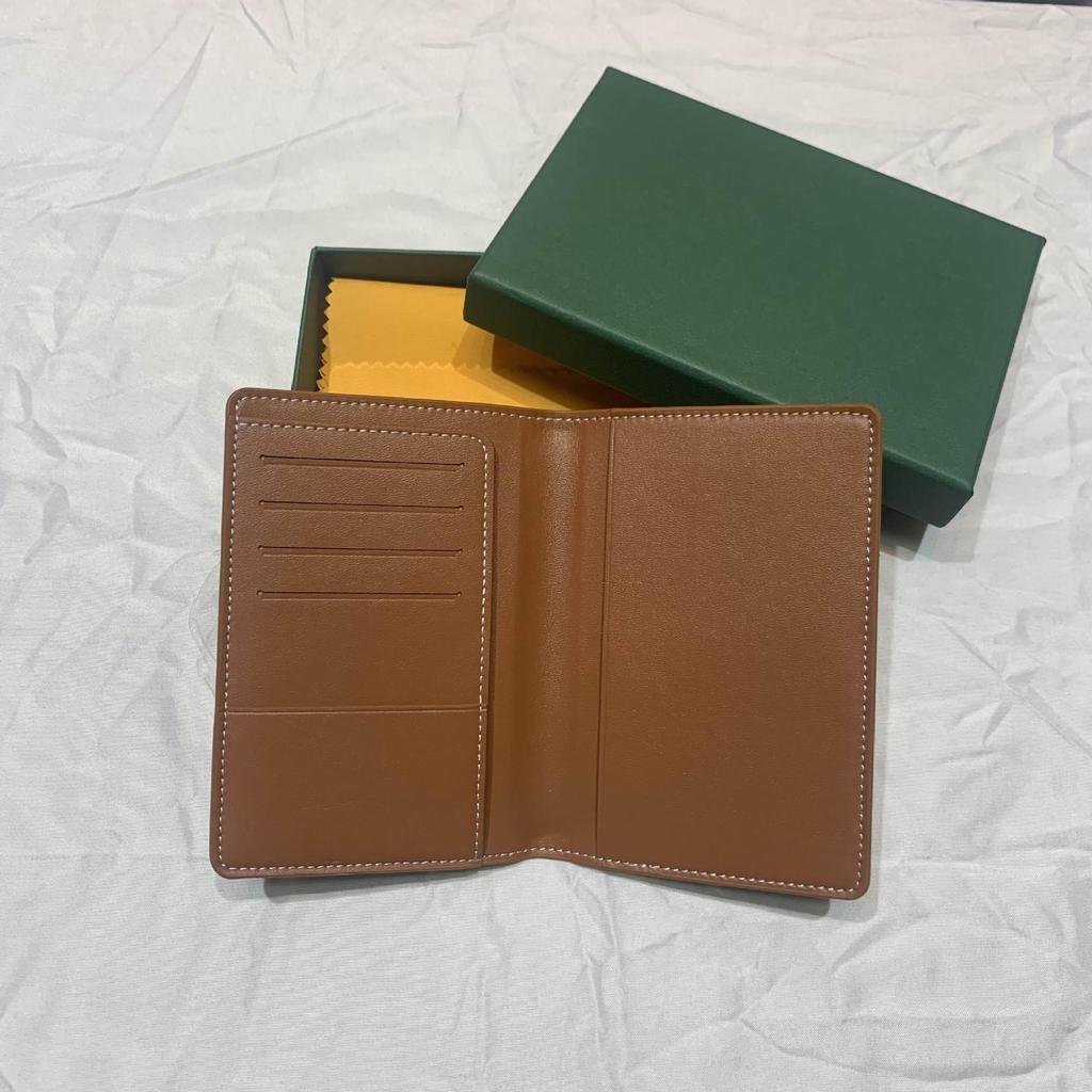 Dogtooth Print Goya Passport Holder & Coin Purse - Stylish & Versatile Wallet