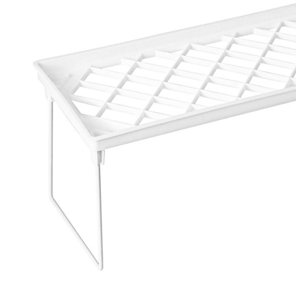 Штабелируемая настольная полка-шкафчик Многофункциональная лаконичная кухонная стойка для хранения Складная полка для хранения Маленькая