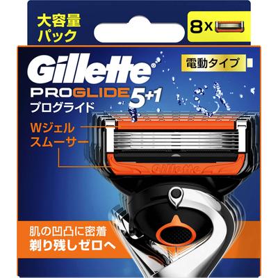 Сменные лезвия Gillette ProGlide Power 8 для мужчин. Сменные лезвия для бритв. Мужские бритвы. Поместите использованное лезвие в пустое место в футляре и...