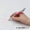 Шариковая ручка Pentel EnerGel Infree 0,4 мм, прозрачный корпус, набор из 10 цветов