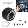 100mmx70mm Universal Durable Car Quick Release Steering Wheel Boss Kit Racing Hub Adapter with 6 Bolts Fit for TOYOTA