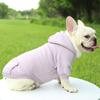 Autumn and Winter Sweatshirts, Denim Pockets, Two-legged Clothes, Sporty Pet Clothes, Dogs, Cats, Pet Clothes, Supplies