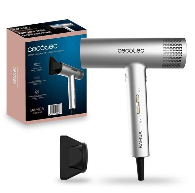 Фен Cecotec Bamba IoniCare RockStar Aluminum (04933)