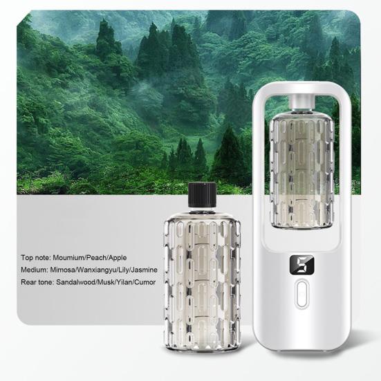 Automatic Aromatherapy Diffuser Fragrance Machine Essential Oil Diffuser Silent Deodorization 3-Stage Timer Large Room Scent Diffuser Intelligent