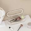 Eyebrow Pencil Organizer Organized Cosmetic Storage Bin Beauty Egg Holder Advanced Powder Puff Organizer For Makeup Studio