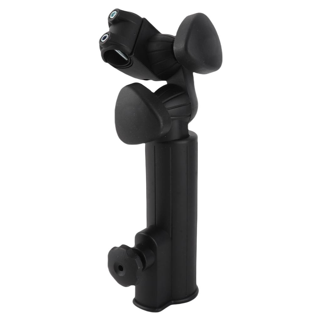 Golf Push Trolley Umbrella Holder Plastic Stand Pull Cycling Cart Black