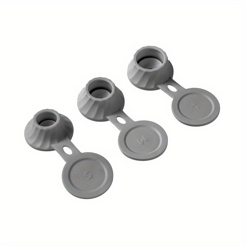 Набор для опорожнения бутылок, 3 шт., Многофункциональные крышки для перевернутых бутылок, Герметичный набор крышек для бутылок с густой жидкостью для кухни, ванной комнаты