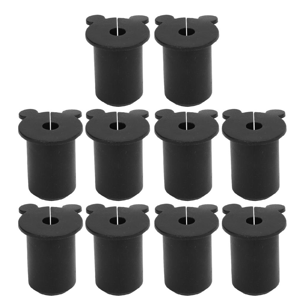 10 шт., втулка для кабеля спутниковой связи, 25,4 мм, силиконовая втулка для кабеля Ethernet, втулка для прохода через стену