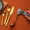 304 нержавеющая сталь европейская круглая ручка западная посуда элитные принадлежности для ресторанов и отелей нож вилка ложка чайная ложка