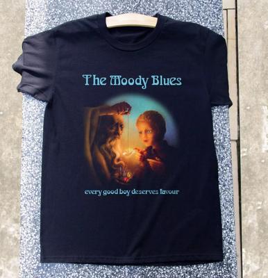 Винтажная унисекс футболка THE MOODY BLUES Every Good Boy Deserves Favour, размеры S-4XL