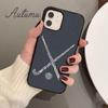 Ice Hockey Is Life Phone Case for iPhone 11 12 13 14 Pro Max Mini X XR XS SE 2020 6S 7 8 Plus Samsung Galaxy S21 S22 Cover Shell
