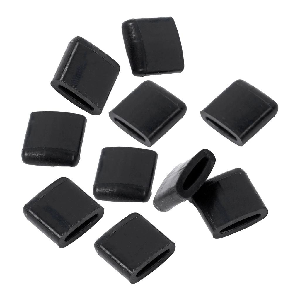10 Pcs Air Fryer Rubber Bumpers Silicone Air Fryer Basket Protective Feet Tray Rubber Feet Air Fryer Replacement Part