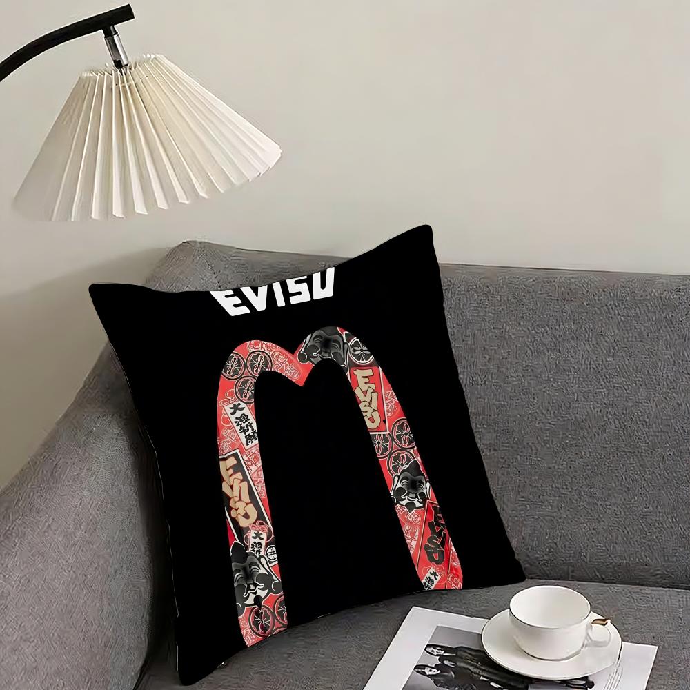 E-EVISU Чехол для подушки-подушки, двусторонний, плюшевый – Для автомобиля, дивана, спальни, идеален в качестве подарка.