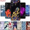 3D Тисненый Чехол Для Samsung Galaxy S24 Plus S23 FE A14 A24 A34 A54 M54 A05s Черный Силиконовый Мягкий Задний Чехол S24Plus S 24 Plus