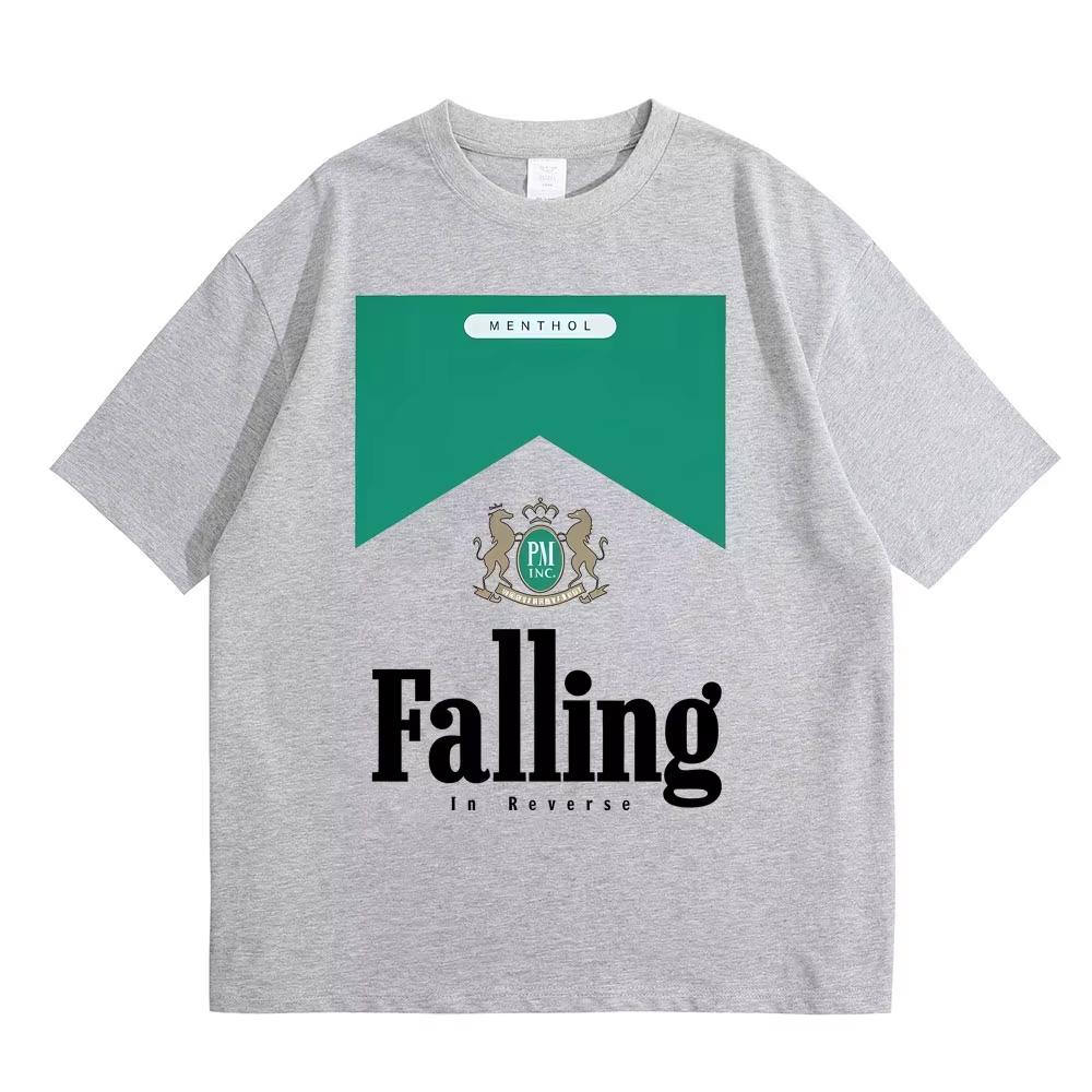 Falling in Reverse Graphic Tshirt Men Women Rock Fashion Fashion Tshirt Streetwear Summer Mens Casual Soft Cotton T Shirts
