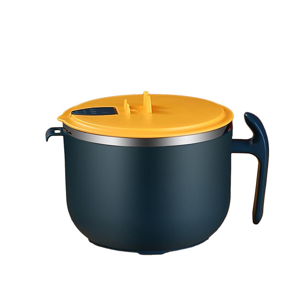 Миска для лапши быстрого приготовления Кухонная миска для рамэна из нержавеющей стали