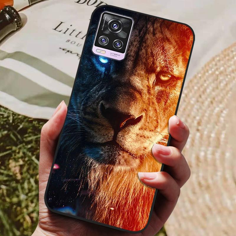 Для чехла Coque Vivo V20 Pro 2018 Силиконовая задняя крышка Чехол для телефона Для Vivo V20 V2025 V2024 Чехлы V20Pro V 20 Pro Мягкий бампер Fundas