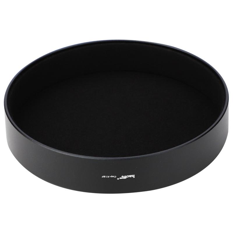 Haoge LH-X18F Lens Hood Metal Square Bayonet for Fujifilm XF 18mm F1.4 R LM WR Lens With Metal Front Cap