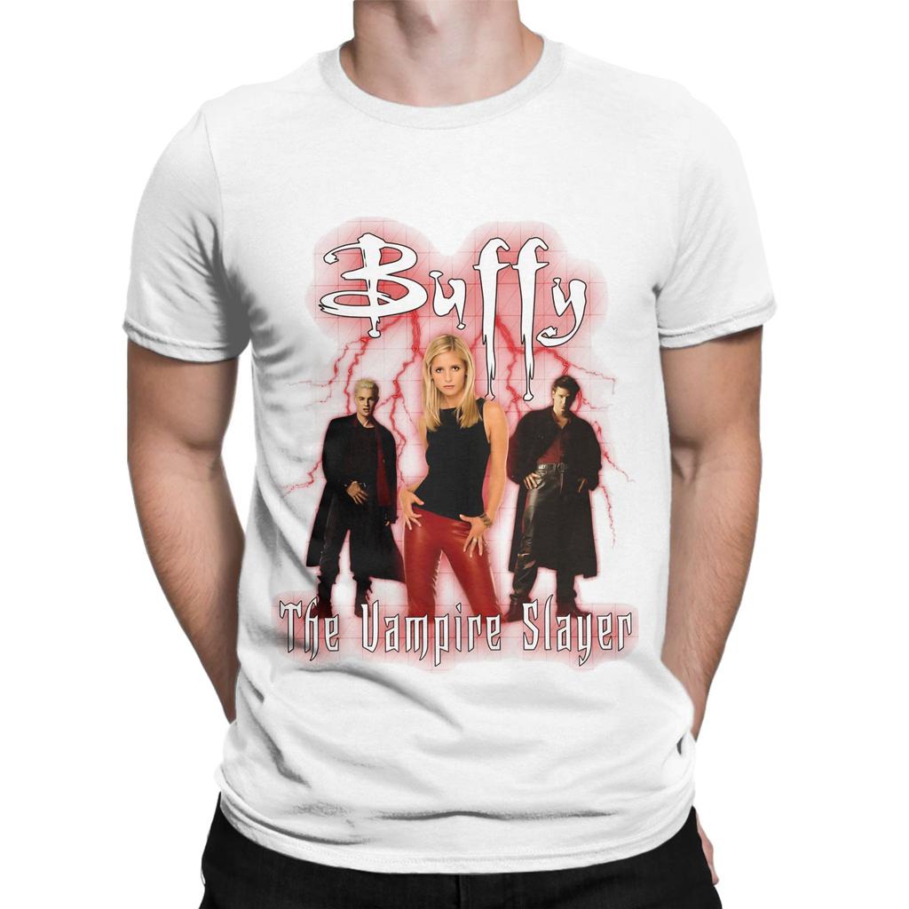 bBuffy The Vampire Slayer 1 Funny Graphic 100 Cotton TShirt Buffy The Vampire Slayer Band Tops Tees For Unisex