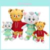 Adorable Daniel Tiger And Katerina Kittycat Plush Stuffed Dolls For Christmas Joy