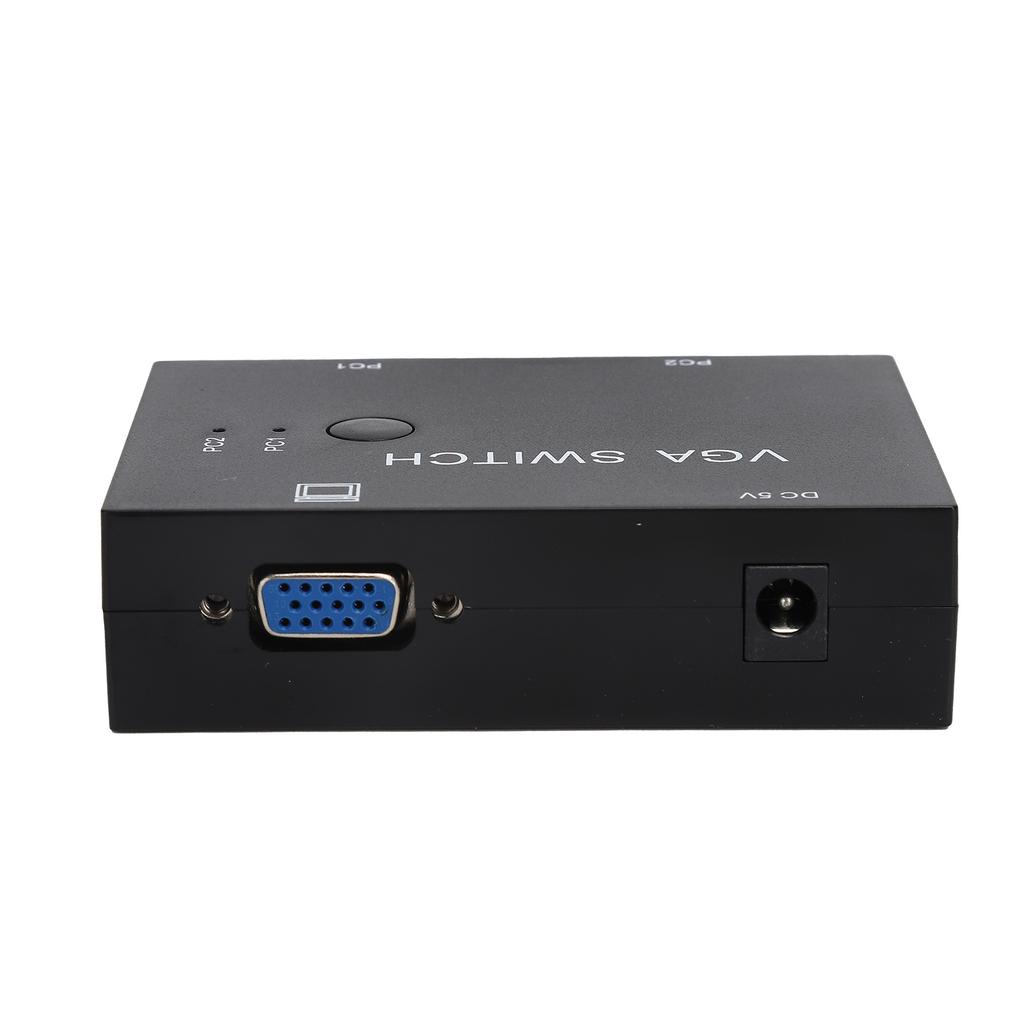 VGA Switcher 2 Входа +1 Выход Многокомпьютерный Хост-Конвертер 2 Хоста В 1 Дисплей Экран