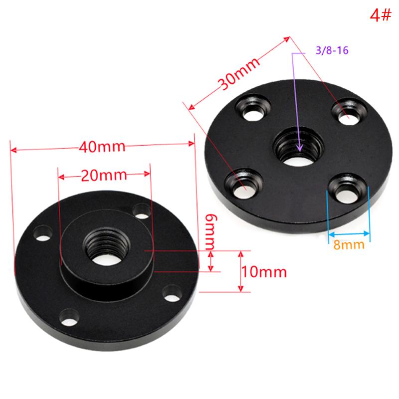 Hot Shoe Mount Adapter, Metal Thread Screw Nut Tripod Bracket, Camera Flash Bracket Accessories