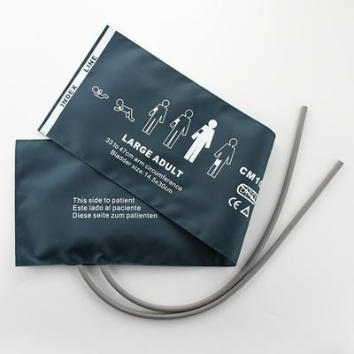 Высококачественная сменная манжета для измерения артериального давления, окружность руки 33-47 см, детали оборудования для монитора медицинского пациента (СМ-1024D-01)