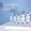 Ratcheting Mechanism Flex-Head Ratcheting Wrench Flex-Head Design Stubby Wrenches Set  DIY Projects
