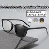 Unisex Retro Photochromic Glasses Men Women Vintage Trendy Discoloration Reading Glasses Fashion Vintage Far Sight Eyeglasses