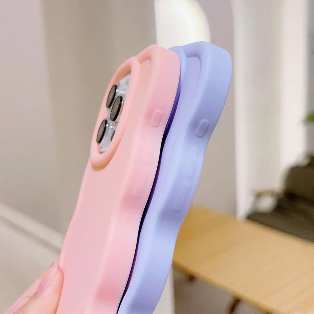 Однотонный чехол Macaron для телефона OPPO Reno Realme, мягкий силиконовый чехол TPU с защитой от ударов