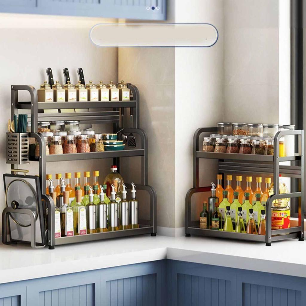 2-слойная полка для специй, стеллаж для хранения приправ, дверные банки для специй, приправы, разделочная доска, стеллажи для ножей, сливная подставка, кухонный органайзер