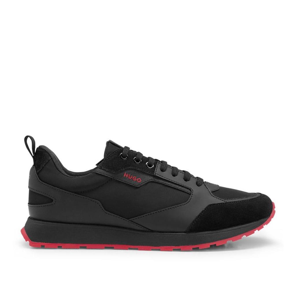 Hugo Mens Icelin Suede Panel Running Trainers