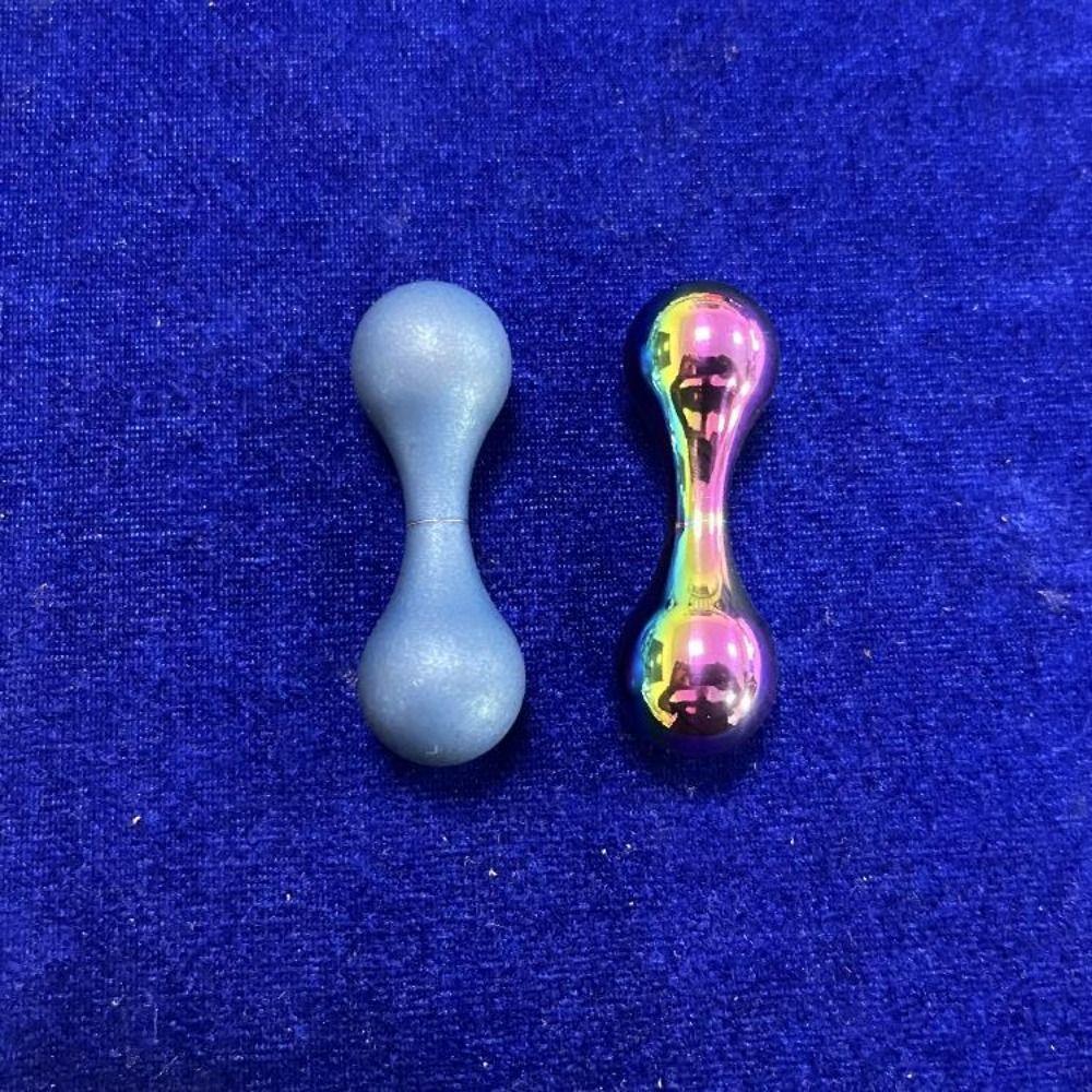 Two-headed Knucklebone Spinner Titanium Zinc Zinc Alloy Bone Fingertip Spinner  Kids Gift