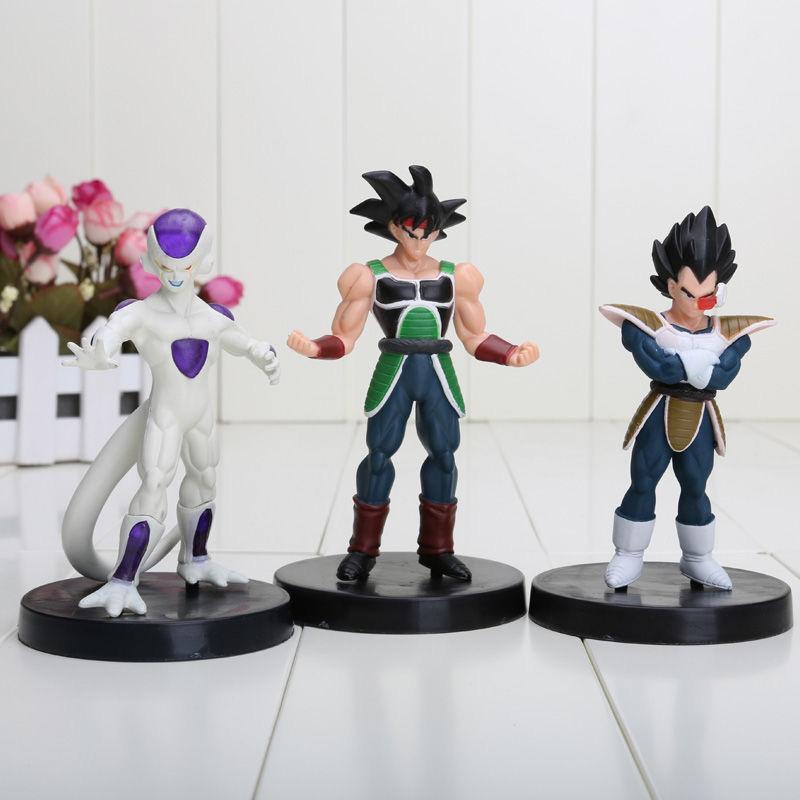 6 шт./Набор Dragon ball Z Андроид №. 18 Гоку Фриза Веджета Криллин ПВХ Фигурки Аниме Фигурки Игрушки 10-12 см Украшение Для Подарков