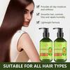 Argan Oil Sleek & Shine Shampoo, Conditioner + Leave-In Conditioner Set for Frizzy, Dry Hair, Plant Keratin + Argan Oil for All Hair Types