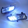 2PCS LED Daytime Running Light DRL Lamp For Nissan Qashqai 19-21 Sentra 2020-21