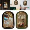 Polyresin Picture Display Frame Wall Hanging Old Fashioned Elegant Gift Accessories Outer Frame 17Cmx24cm Photo Gallery Art