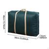 Large Storage Bag for Bedding Moving House Heavy Duty Zippered Quilt Carrying Tote
