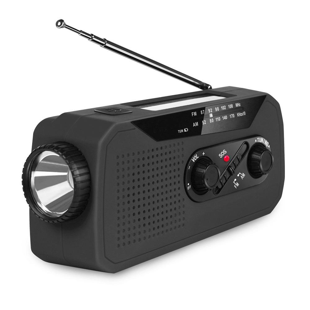 Аварийное зарядное устройство для телефона на солнечной батарее и спасательная радиостанция на открытом воздухе