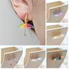 1PC Acrylic Unique Umbrella Sweet Colorful Cute Gift Jewelry Earrings Designer Ear Drop Girls Women