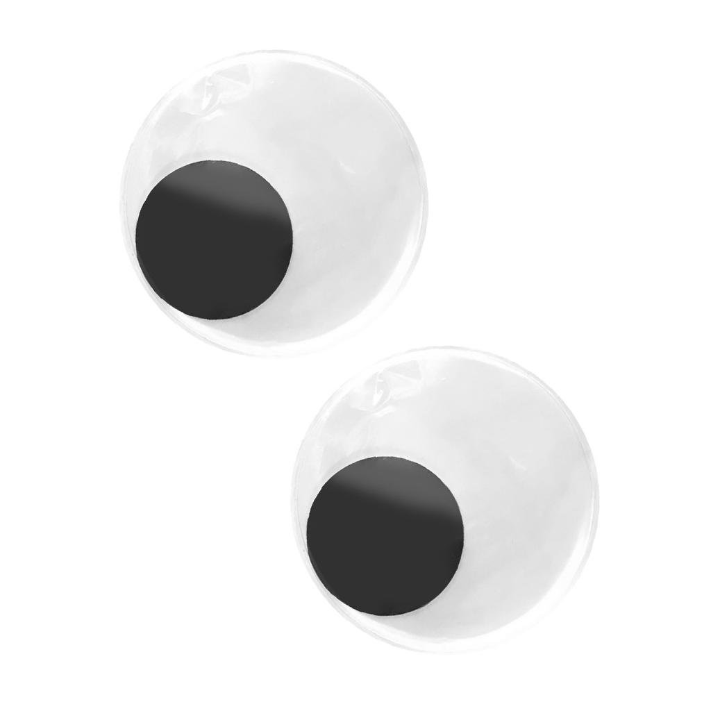 2Pcs Googly Eyes Wiggle Eye Resin Self Adhesive Craft Accessory Home Decoration for Fridge