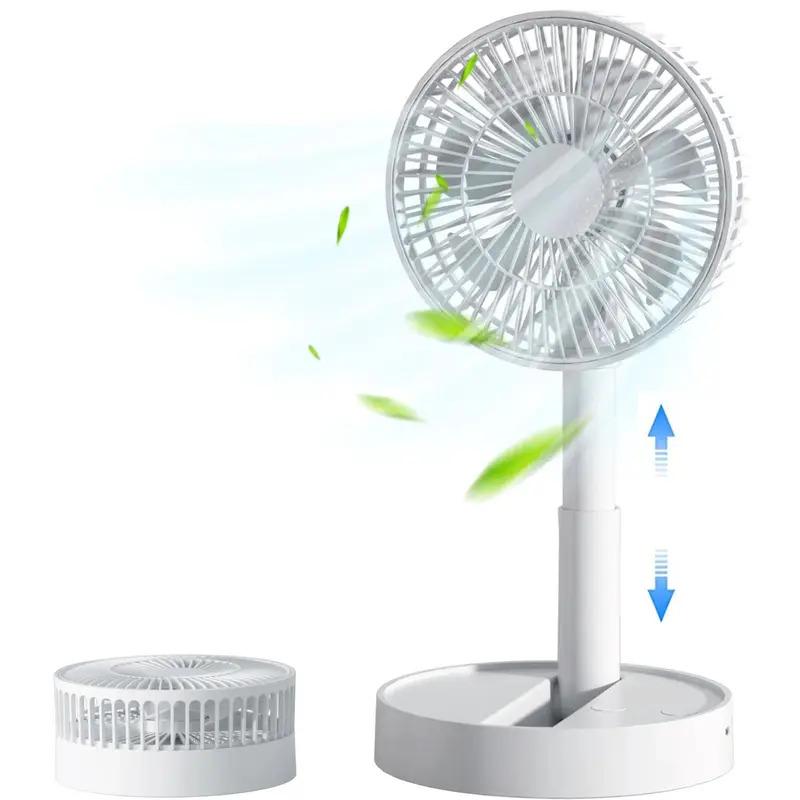 Foldable Desktop Fan Convection Circulation usbFan Office Small Electric Fan Small Fan Rechargeable and Adjustable