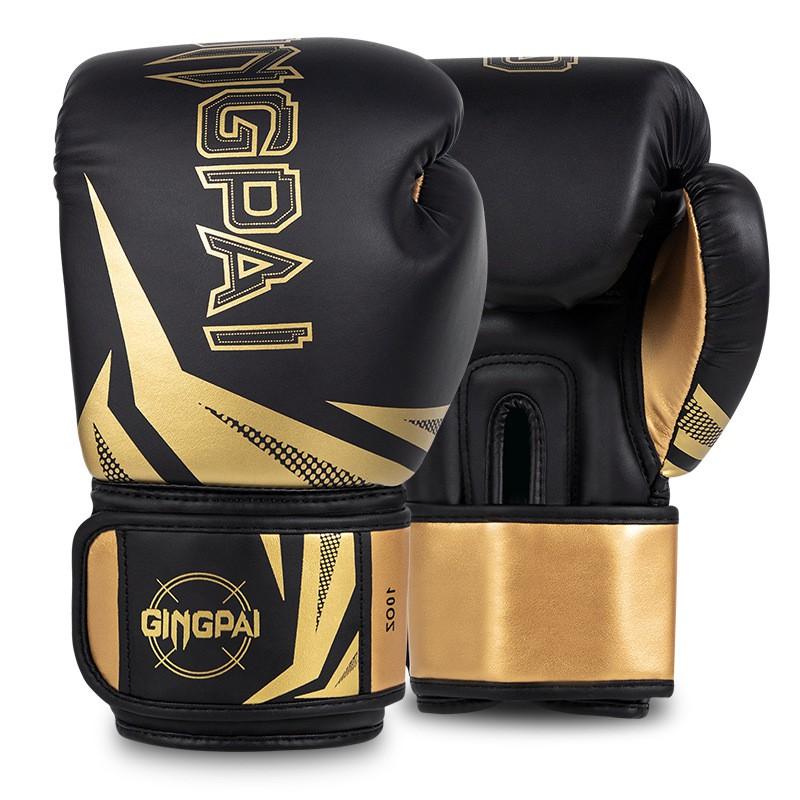 Professional Boxing Gloves Adults Kids Training Punching Bag Muay Thai Martial Arts Combat Sports PU Leather Breathable