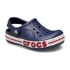 Crocs Bayaband Clog Casual Versatile Non-Slip Shock Absorbing Durable Sandals Kids Clogs Black Red White 207019-410
